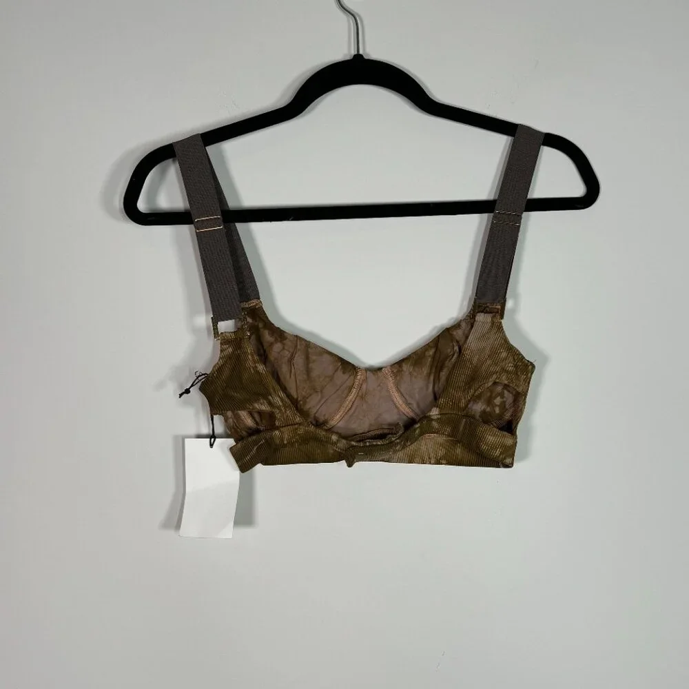 Olive Green Tie-Dye Bikini Set - Women Swim